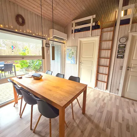 Cozy Family Summer House In Jegum For 6 With Sauna, Jacuzzi & Wood-fired Hot Tub *
