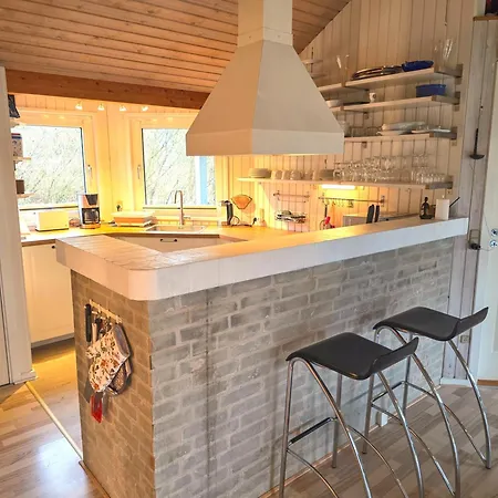 別荘 Cozy Family Summer House In Jegum For 6 With Sauna, Jacuzzi & Wood-fired Hot Tub Oksbøl