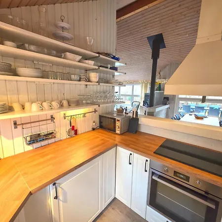 別荘 Cozy Family Summer House In Jegum For 6 With Sauna, Jacuzzi & Wood-fired Hot Tub *