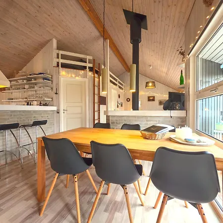 Cozy Family Summer House In Jegum For 6 With Sauna, Jacuzzi & Wood-fired Hot Tub